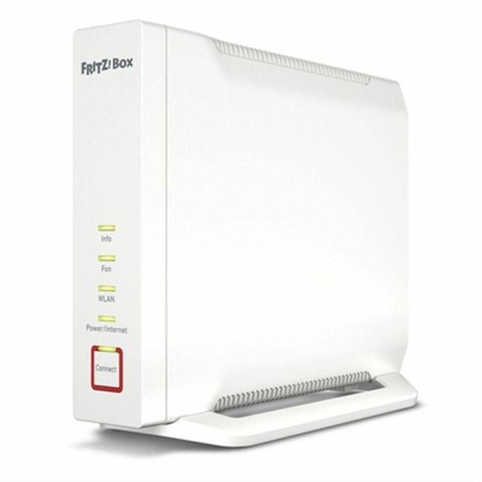 Fritz Router Fritz!Box 4060 WiFi 6 Mesh Tribanda 2400 Mbps + 2400 Mbps 5 GHz y 1200 Mbps 2.4 GHz con VoIP, DECT y NAS