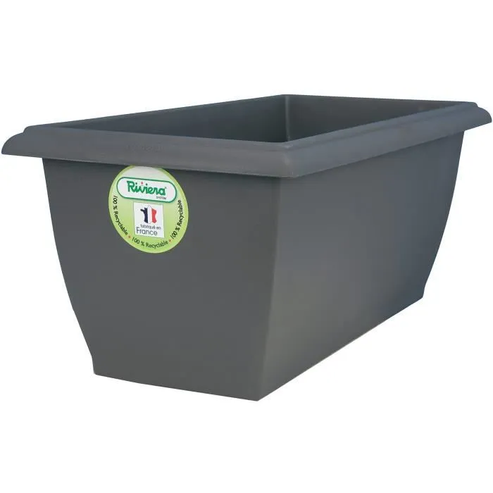 Riviera Jardiniere Evolution 80 x 40 x H 32 cm 64 L Gris 1