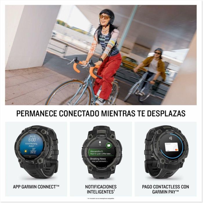 Garmin Instinct E Smartwatch GPS Multideporte Resistente 10 ATM 45mm | Monitorización Salud MIL-STD-810 17 Garmin Instinct E Smartwatch GPS Multideporte Resistente 10 ATM 45mm | Monitorización Salud MIL-STD-810 17