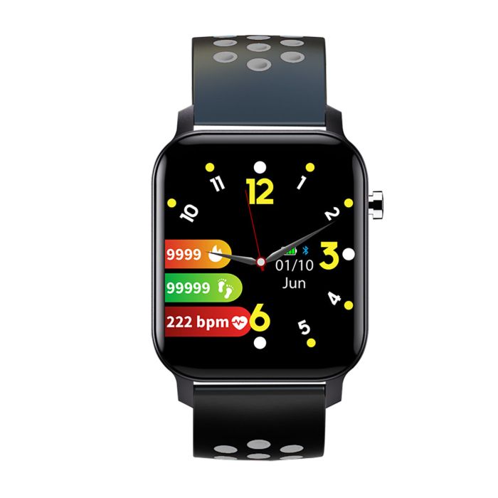 Smartwatch LEOTEC MultiSport Bip 2 Plus Negro 1,4" LCD 170 mah Negro Smartwatch LEOTEC MultiSport Bip 2 Plus Negro 1,4" LCD 170 mah Negro