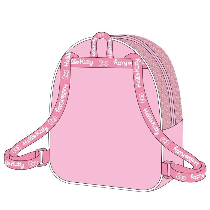Mochila Infantil Hello Kitty Rosa 20 x 23 x 8 cm 6 Mochila Infantil Hello Kitty Rosa 20 x 23 x 8 cm 6