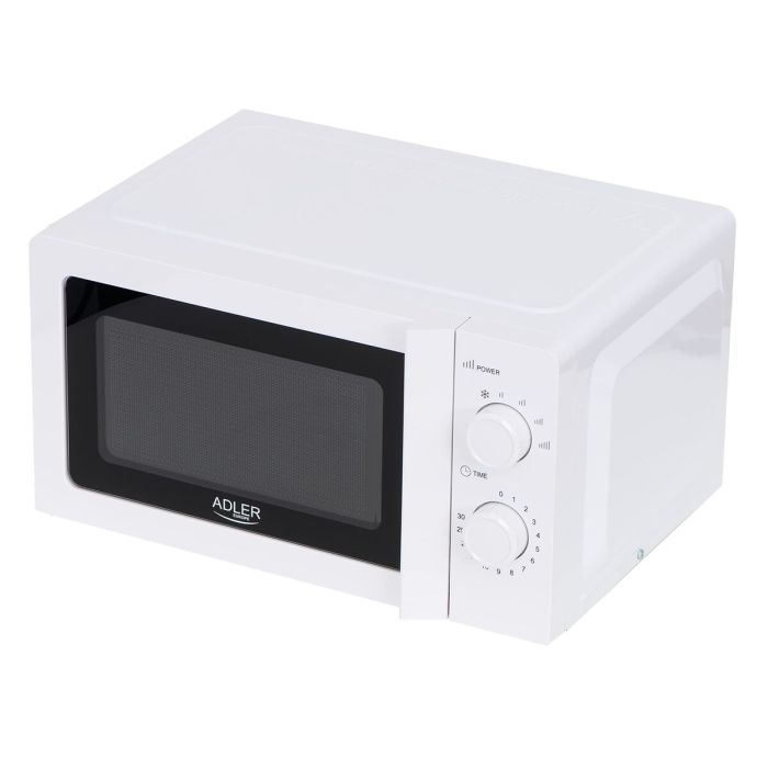 Microondas Adler AD 6205 Blanco Negro 700 W 20 L 9 Microondas Adler AD 6205 Blanco Negro 700 W 20 L 9