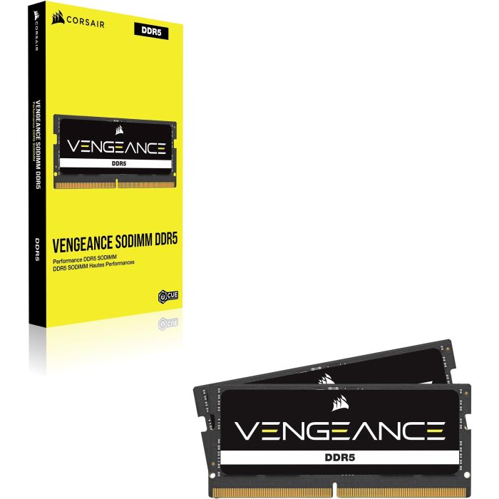 Corsair Vengeance CMSX48GX5M1A4800C40 48GB DDR5 4800MHz CL40 SO-DIMM para Portátil Negra Retail 3