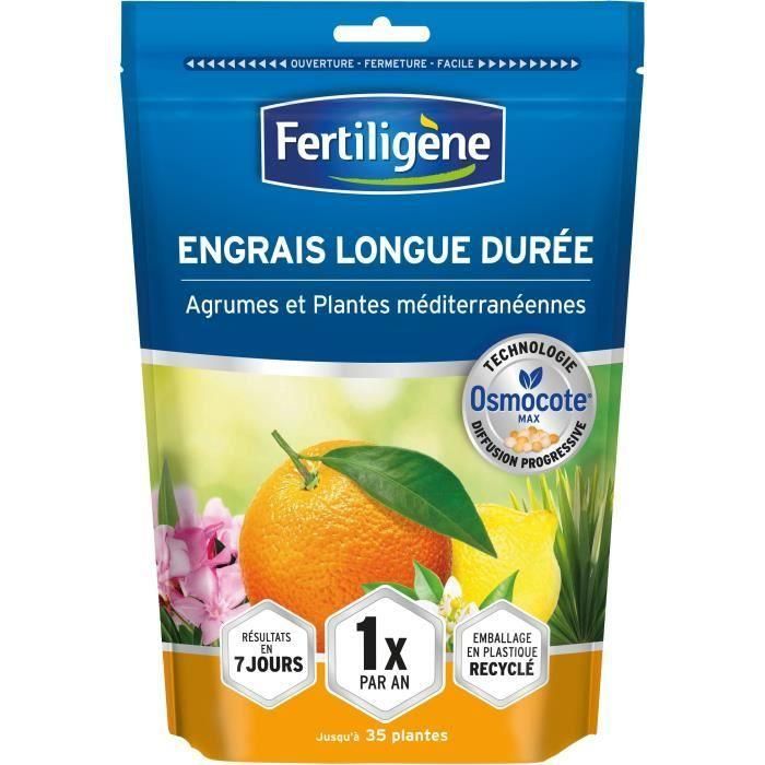 FERTILIGENO - Abono de larga duración Osmocote max Cítricos y plantas mediterráneas 700g