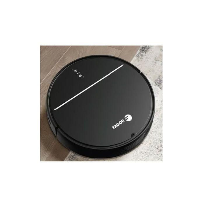 FAGOR FGR200 - Robot aspirador 3 en 1 conectado - 80 min - 12 W - 600 ml - Negro 2 FAGOR FGR200 - Robot aspirador 3 en 1 conectado - 80 min - 12 W - 600 ml - Negro 2