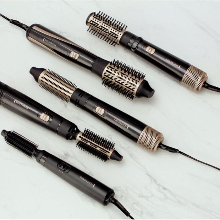 Remington AS7300 Cepillo Soplador con 2 Velocidades, 2 Temperaturas y 3 Accesorios: Cepillo 25mm, 38mm y Concentrador 6