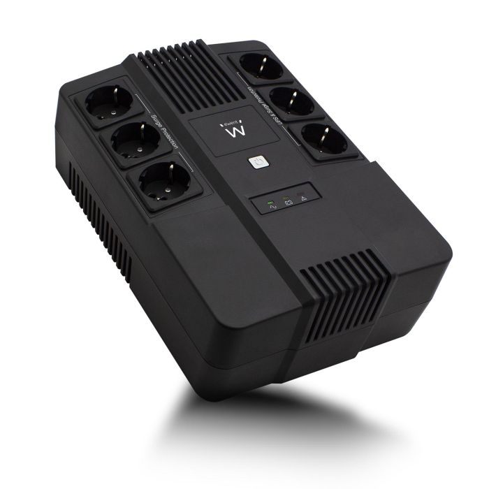 Ewent EW3945 SAI UPS Línea Interactiva 600 VA 360 W - 6 Salidas, 10 min Respaldo, AVR y Protección 0 Ewent EW3945 SAI UPS Línea Interactiva 600 VA 360 W - 6 Salidas, 10 min Respaldo, AVR y Protección 0