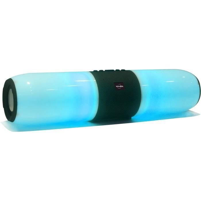 INOVALLEY BS30 - Barra de sonido iluminada Bluetooth 5.0 - 60W - Alcance 10m - Radio FM, puerto USB, Micro-SD 1 INOVALLEY BS30 - Barra de sonido iluminada Bluetooth 5.0 - 60W - Alcance 10m - Radio FM, puerto USB, Micro-SD 1