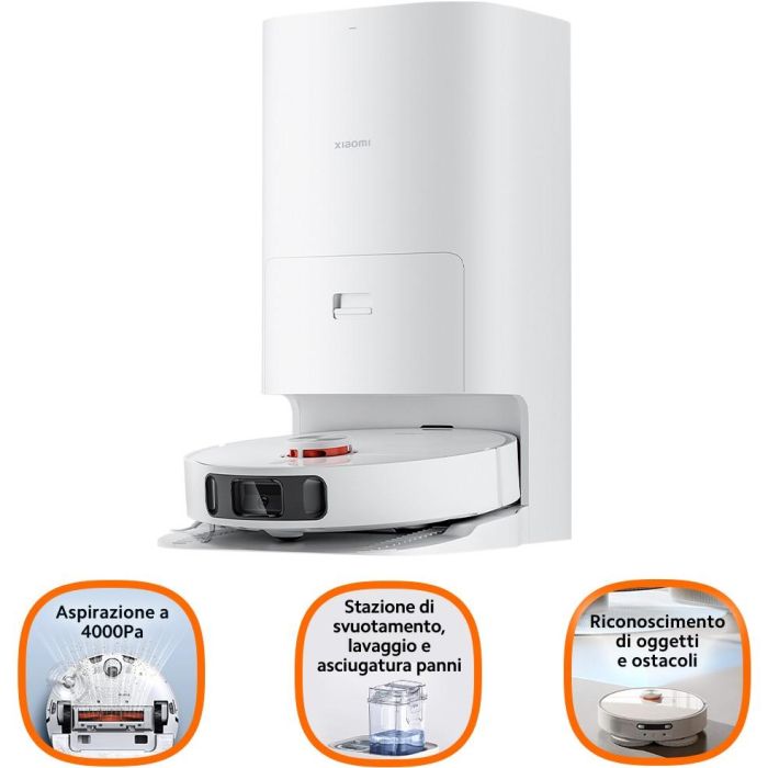 Xiaomi VACUUM X10P WH Robot Aspirador Friegasuelos con Estación de Vaciado y Lavado Automático, 4000Pa, Navegación IA 3D, Blanco 0 Xiaomi VACUUM X10P WH Robot Aspirador Friegasuelos con Estación de Vaciado y Lavado Automático, 4000Pa, Navegación IA 3D, Blanco 0