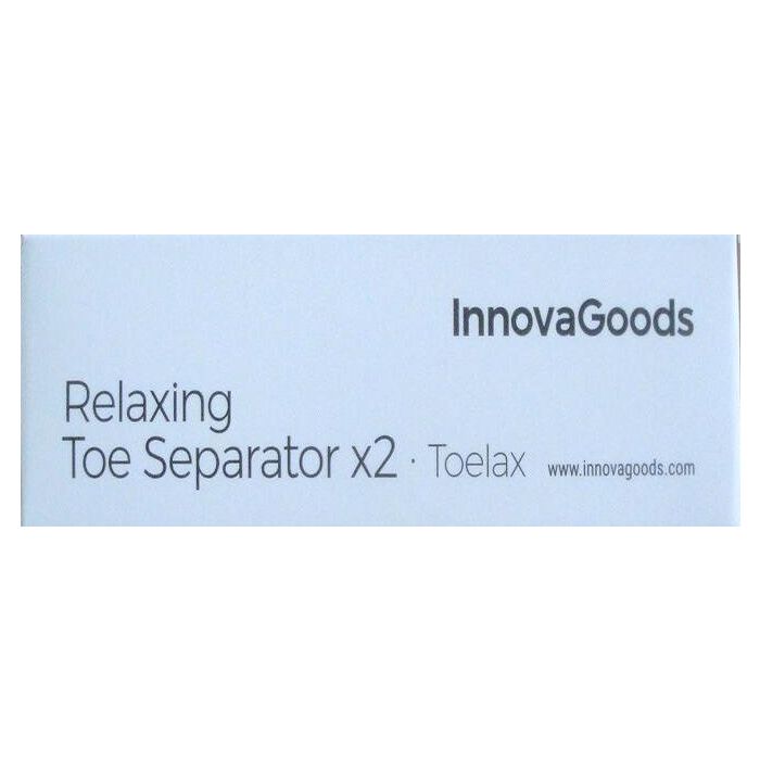 Separadores de Dedos para Relajación y Deporte Toelax InnovaGoods 4 Unidades 11 Separadores de Dedos para Relajación y Deporte Toelax InnovaGoods 4 Unidades 11