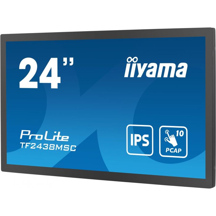 iiyama TF2438MSC-B1 Monitor Táctil LED IPS 23.8" Full HD 1920x1080 5ms Altavoces Negro 2