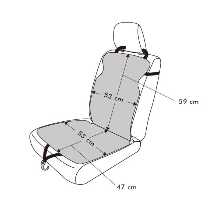 Momo Respaldo de Asiento Estilo Negro MOMLSCU50BK con Espuma Acolchada Universal 7 Momo Respaldo de Asiento Estilo Negro MOMLSCU50BK con Espuma Acolchada Universal 7
