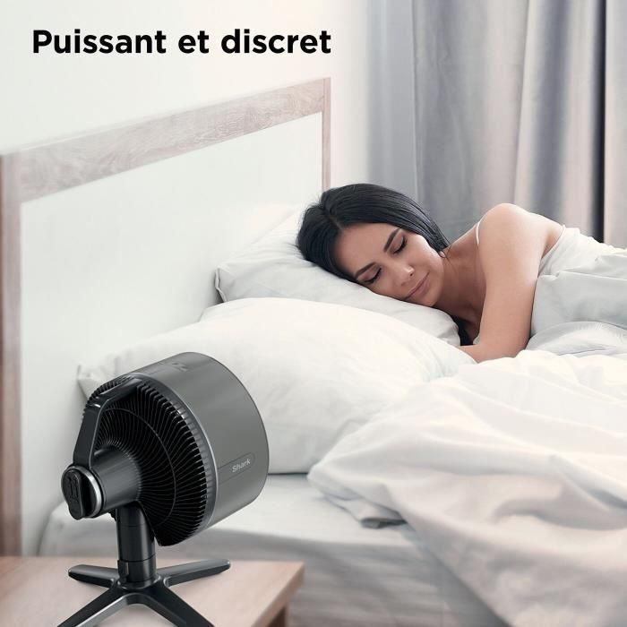 Ventilador de mesa - SHARK - FA150EU - Con o sin cable - FlexBreeze TableMate 4