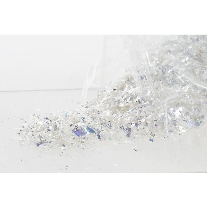 DKD Home Decor Adorno Decoración de Navidad Fantasía Plateado PVC 1 DKD Home Decor Adorno Decoración de Navidad Fantasía Plateado PVC 1