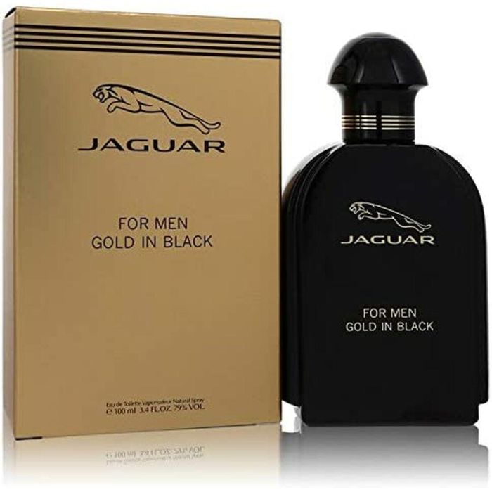 Jaguar Gold in black eau de toilette 100 ml vaporizador