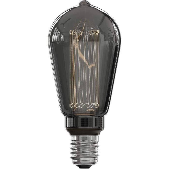 Calex CAL8712879147305 Bombilla LED E27 ST64 Fibra de Vidrio Rústica 3.5W 40lm 2000K Regulable Titanio Calex CAL8712879147305 Bombilla LED E27 ST64 Fibra de Vidrio Rústica 3.5W 40lm 2000K Regulable Titanio