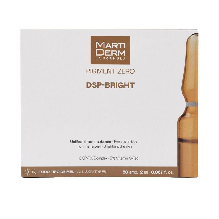 Martiderm DSP-BRIGHT Ampollas Despigmentantes Antimanchas 30 x 2 ml Martiderm DSP-BRIGHT Ampollas Despigmentantes Antimanchas 30 x 2 ml