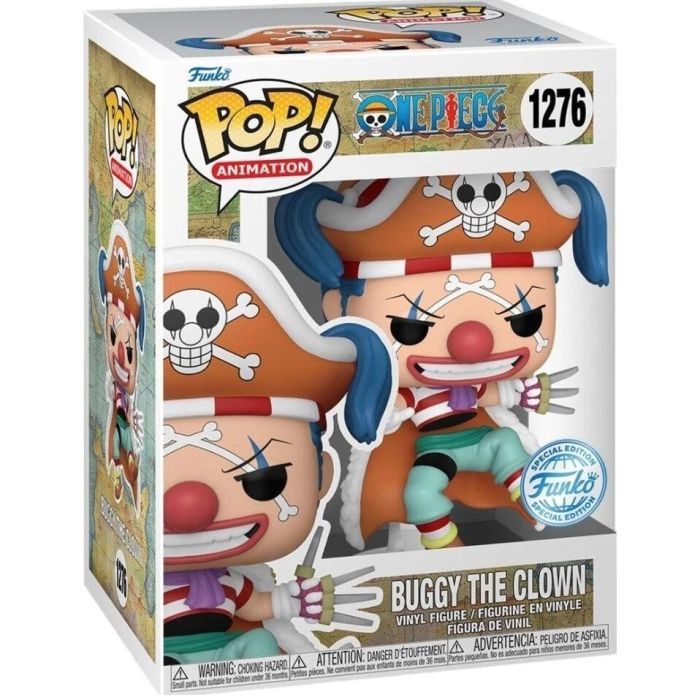 Figura POP One Piece Buggy the Clown Exclusive 1