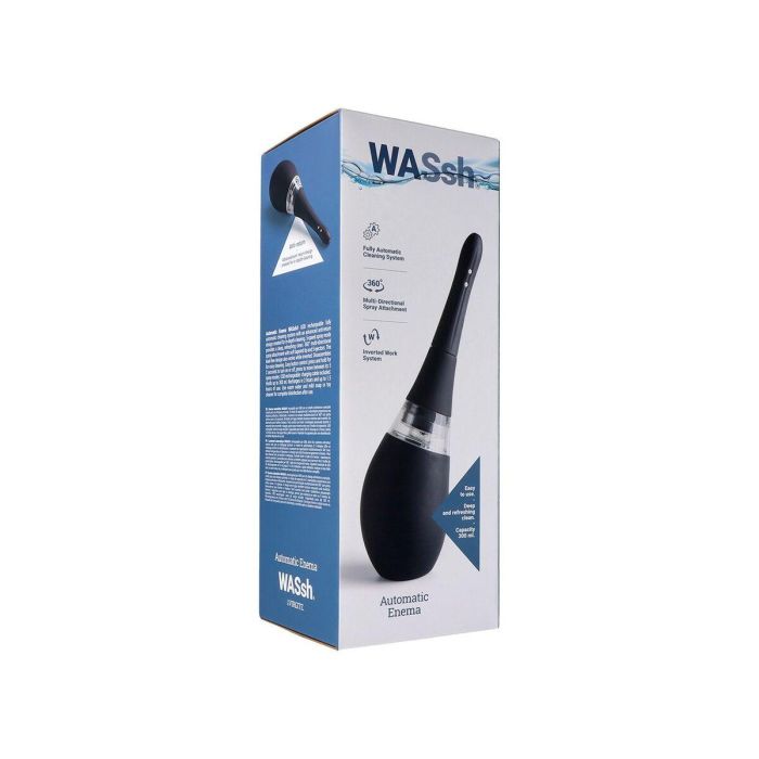 Lavativa Con Tapón Anal Expandible Virgite Negro 300 ml 4 Lavativa Con Tapón Anal Expandible Virgite Negro 300 ml 4