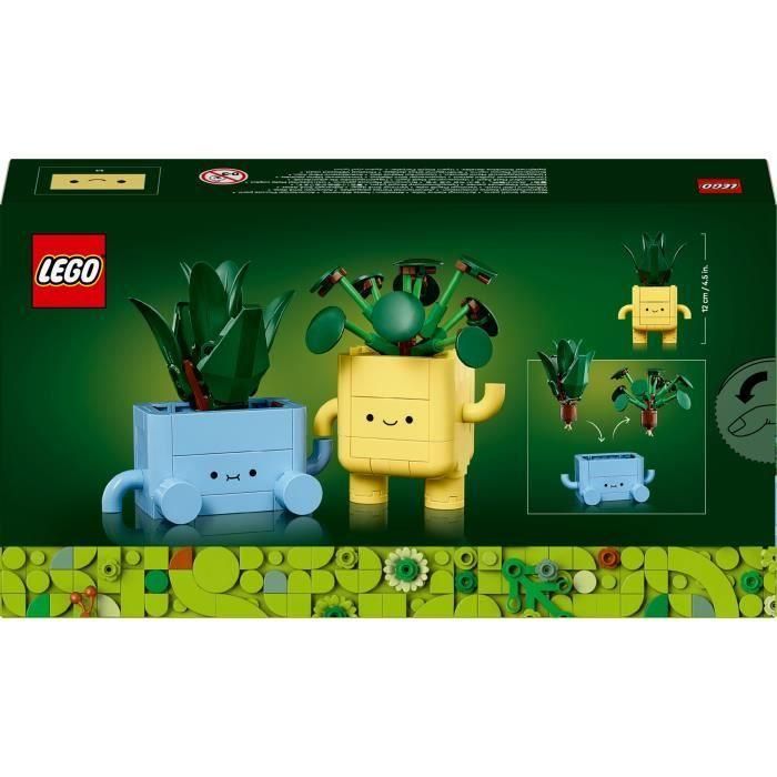 LEGO 10349 Botanicals Plantas Felices Set de Construcción - Drácena y Pilea con Macetas Intercambiables para Decoración 5 LEGO 10349 Botanicals Plantas Felices Set de Construcción - Drácena y Pilea con Macetas Intercambiables para Decoración 5