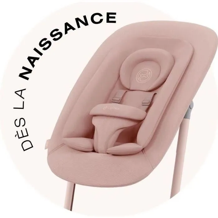 Cybex Gold CYB4063846171736 Tumbona LEMO 2 Rosa Respaldo Regulable Escalable Mixta 4
