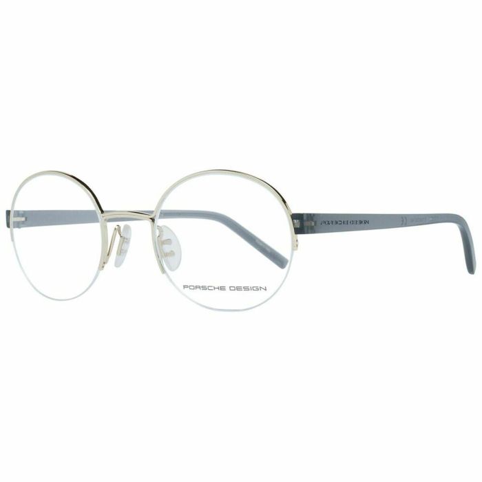 Montura de Gafas Unisex Porsche P8350-50D Dorado Ø 50 mm Montura de Gafas Unisex Porsche P8350-50D Dorado Ø 50 mm
