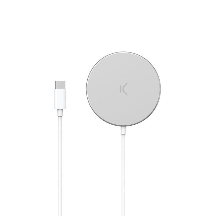 Cargador Inalámbrico KSIX MagniBoost Blanco 4 Cargador Inalámbrico KSIX MagniBoost Blanco 4