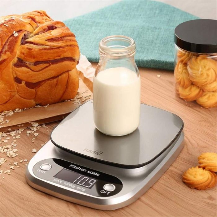 Bascula Cocina Digital 10Kg Basic Home (12 Unidades) 3