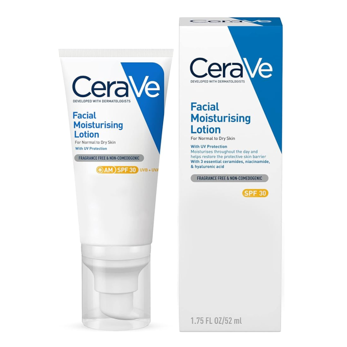 Cerave Loción Hidratante For Normal To Dry Skin Spf30 52 mL Cerave Loción Hidratante For Normal To Dry Skin Spf30 52 mL