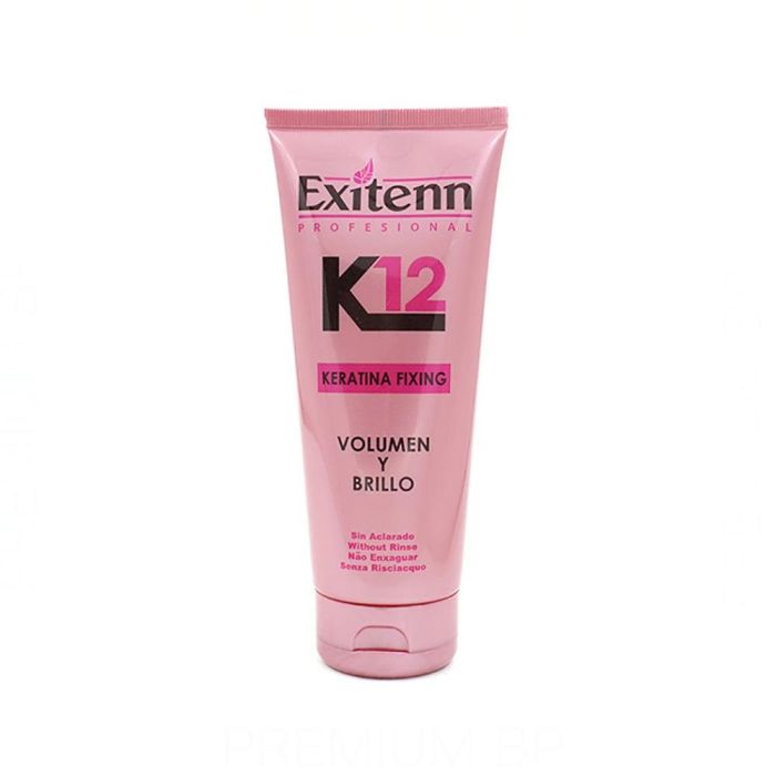 Exitenn Keratina Fixing K12 200 ml para Cabello Muy Seco y Puntas Abiertas | Aporta Brillo, Suavidad y Elasticidad con Protector Solar