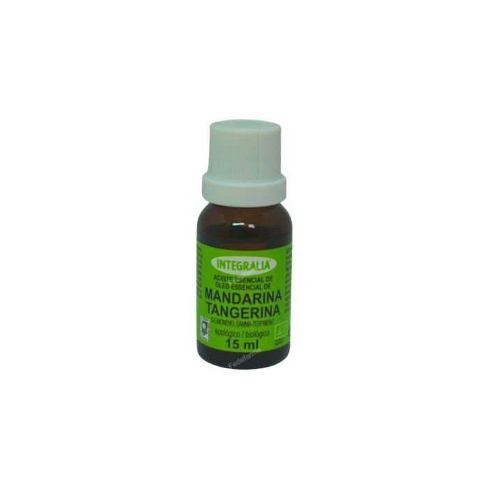 INTEGRALIA Aceite Esencial de Mandarina Ecológico 15ml - Para diluir en infusiones y bebidas