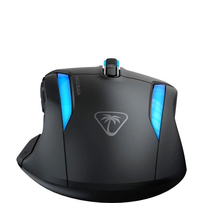 Ratón inalámbrico para juegos - Turtle Beach Kone II - Ultraligero - Negro, 26.000 DPI, 23 funciones personalizables 3