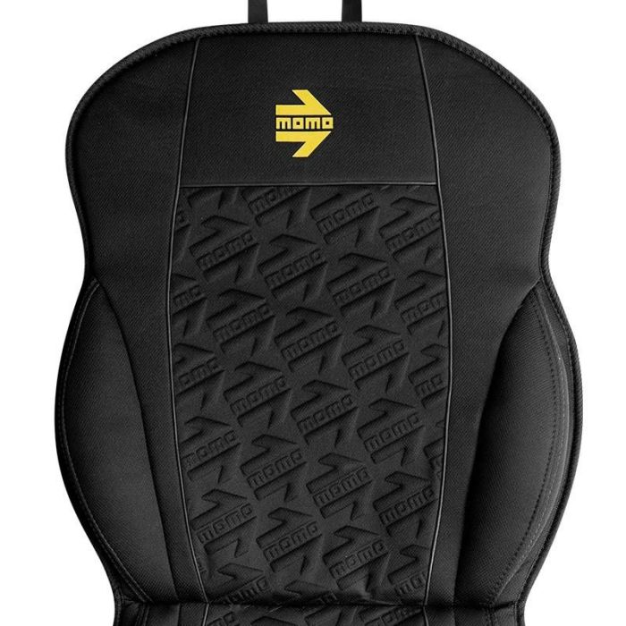 Momo Respaldo de Asiento Estilo Negro MOMLSCU50BK con Espuma Acolchada Universal 6 Momo Respaldo de Asiento Estilo Negro MOMLSCU50BK con Espuma Acolchada Universal 6