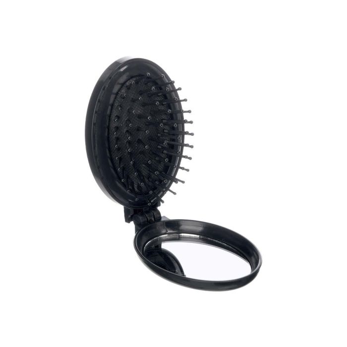 Cepillo Espejo Plegable Ovalado Arte Regal - 17.5x3x6 cm, Negro, ABS (36 Unidades) 1 Cepillo Espejo Plegable Ovalado Arte Regal - 17.5x3x6 cm, Negro, ABS (36 Unidades) 1
