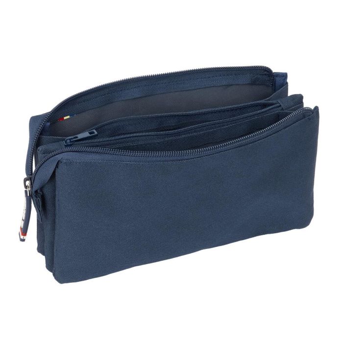 Portatodo Triple El Ganso Eclipse Azul marino 22 x 12 x 3 cm 2 Portatodo Triple El Ganso Eclipse Azul marino 22 x 12 x 3 cm 2