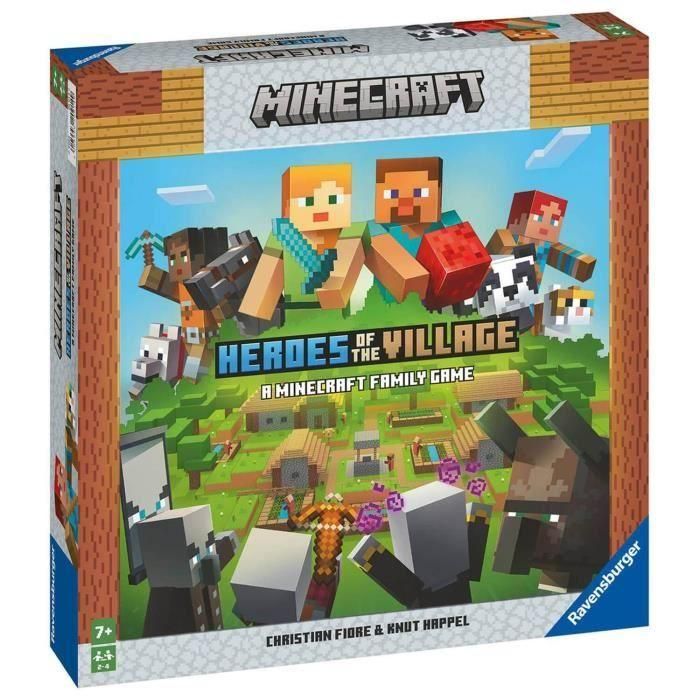Minecraft héroes de la aldea Minecraft héroes de la aldea