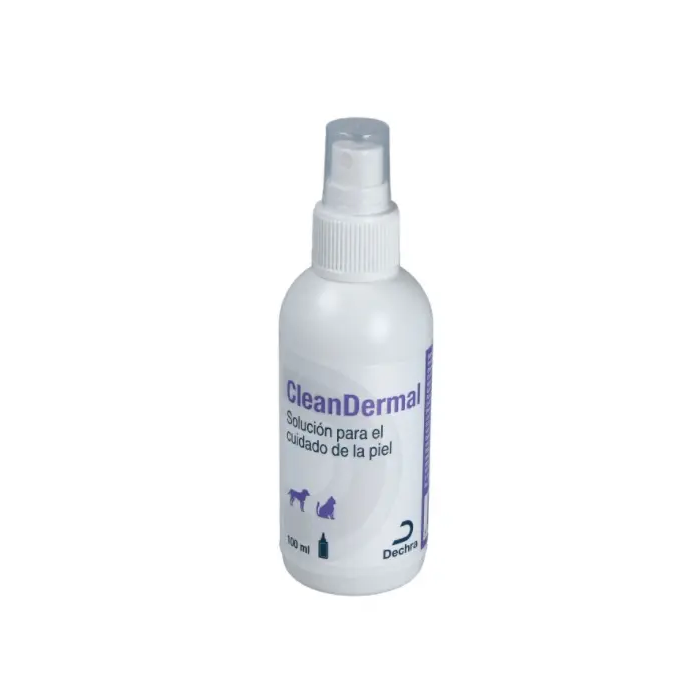 Dechra Cleandermal Spray Antiséptico para Perros y Gatos 100 mL