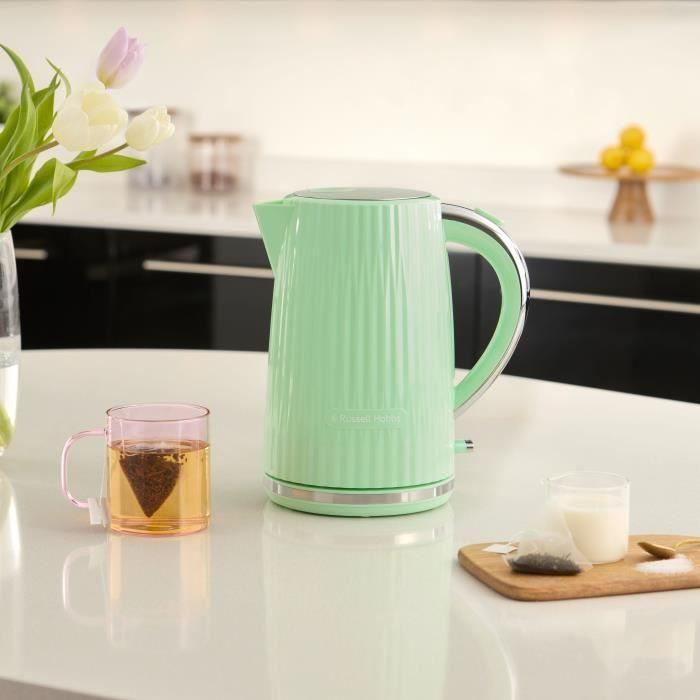 Hervidor - RUSSELL HOBBS - EDEN - 2400 W - 1,7 L - Pistacho 1 Hervidor - RUSSELL HOBBS - EDEN - 2400 W - 1,7 L - Pistacho 1