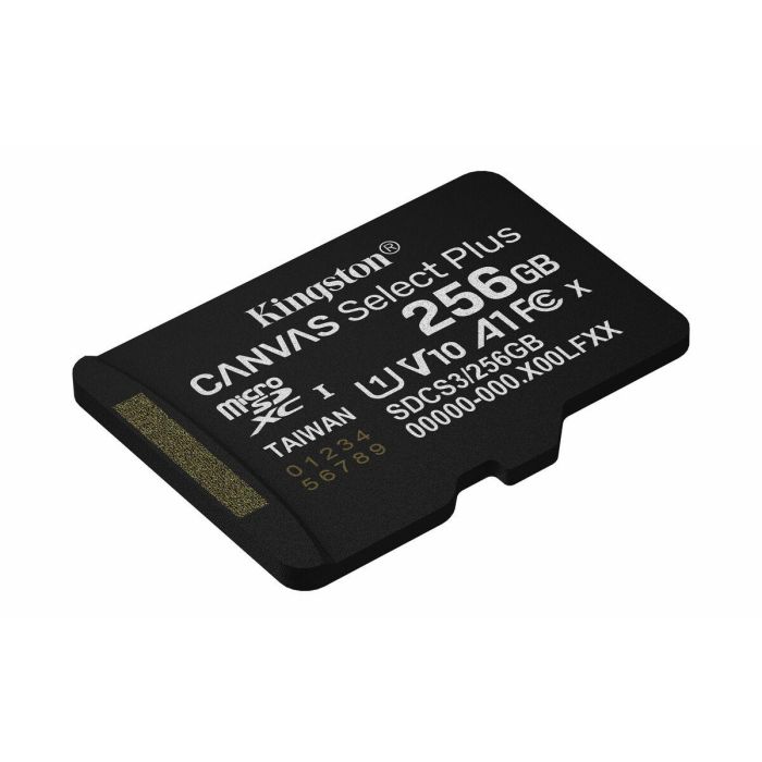 Tarjeta de Memoria Micro SD con Adaptador Kingston 256 GB 13 Tarjeta de Memoria Micro SD con Adaptador Kingston 256 GB 13