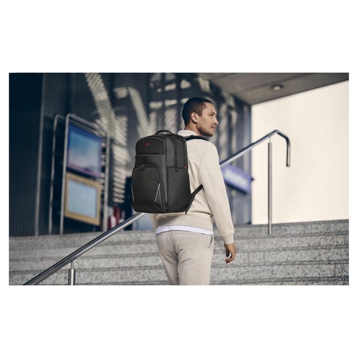 Wenger Meteor Mochila para portátil de 17" Negro compartimento para tablet 4