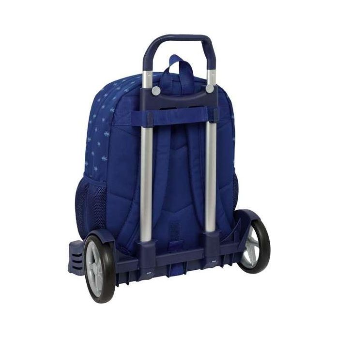 Mochila Escolar con Ruedas Harry Potter Captain Azul marino 32 x 43 x 14 cm 1