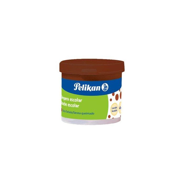 Tempera Pelikan 40 Ml (Bote) 742/40 Siena Tostada Nº190 (24005173) 6 unidades