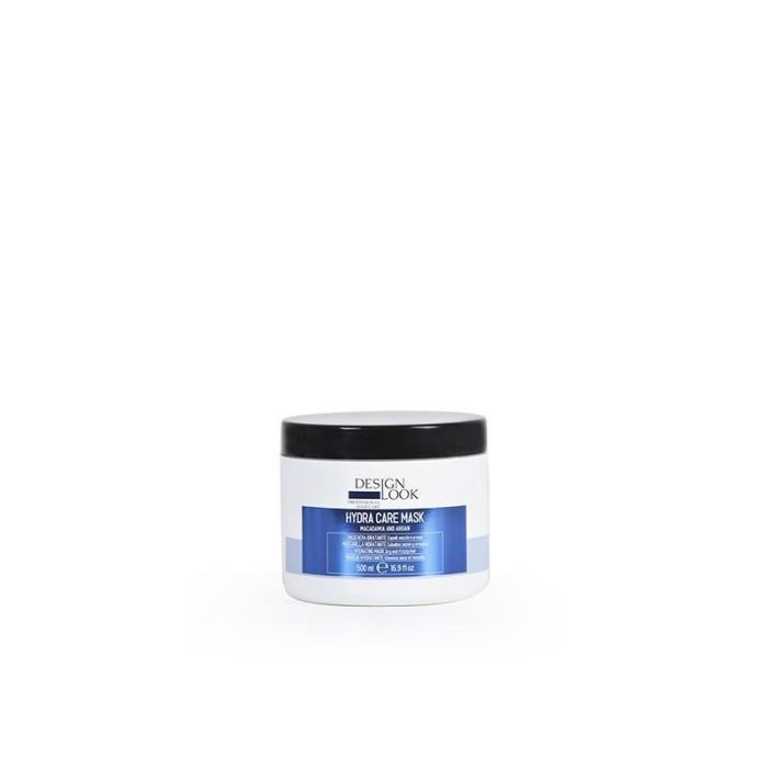 Mascarilla Hidratante Design Look Hidra Care con Macadamia y Argán 500ml - Para Cabellos Secos y Crespos Mascarilla Hidratante Design Look Hidra Care con Macadamia y Argán 500ml - Para Cabellos Secos y Crespos