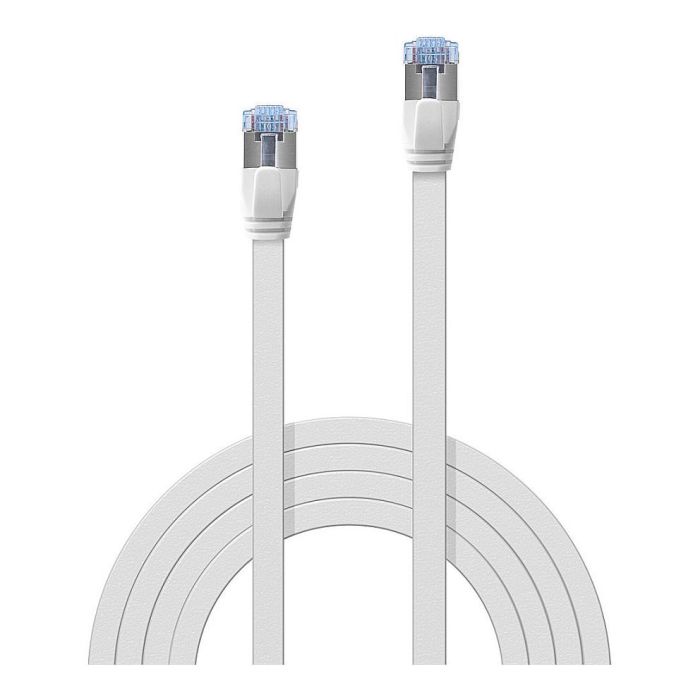 LINDY 47545 Cable Patch Cat6A U/FTP Flachband Blanco 10m LINDY 47545 Cable Patch Cat6A U/FTP Flachband Blanco 10m