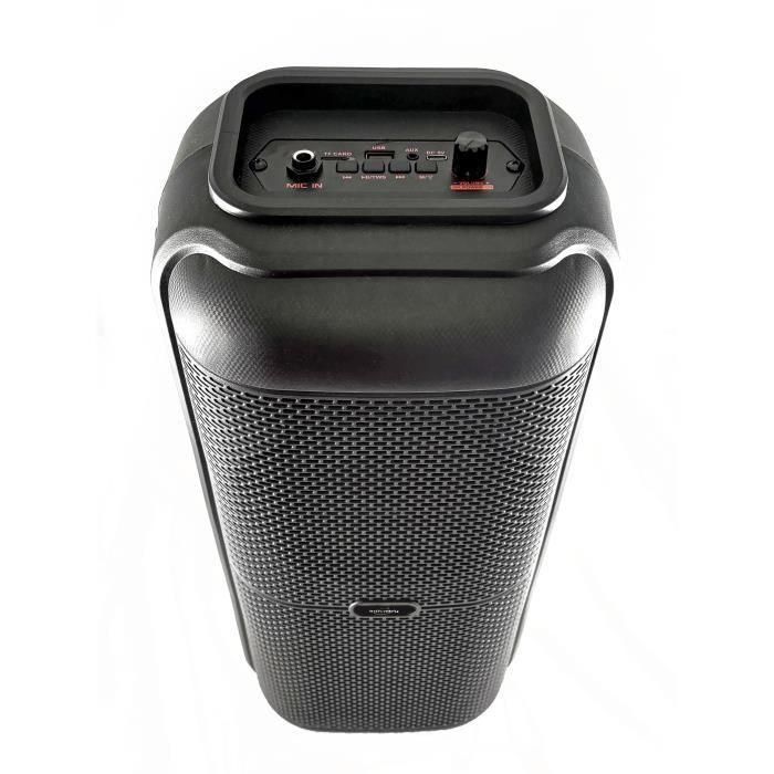 Altavoz Karaoke iluminado - INOVALLEY - KA22-BTH - Bluetooth V5.0 - 49 cm - 500 W - Negro 5 Altavoz Karaoke iluminado - INOVALLEY - KA22-BTH - Bluetooth V5.0 - 49 cm - 500 W - Negro 5