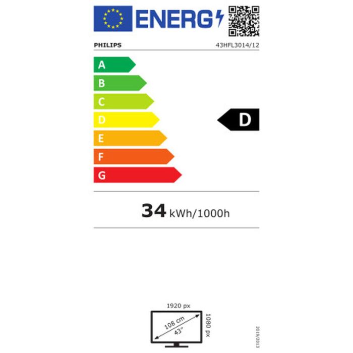 Televisión Philips 43HFL3014/12 Full HD 43" LED 2