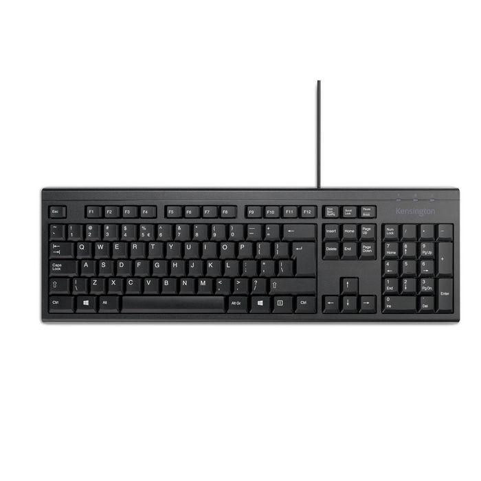 Kensington KB100 EQ Teclado Completo con Cable USB-A, Resistente a Derrames, Diseño Sostenible 5 Kensington KB100 EQ Teclado Completo con Cable USB-A, Resistente a Derrames, Diseño Sostenible 5