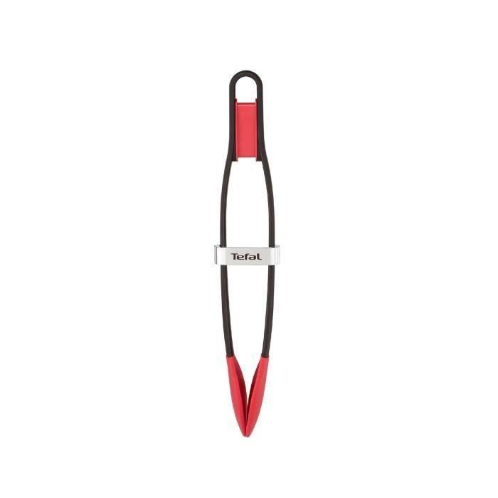 TEFAL INGENIO Pinzas para alimentos K2060714 negro y rojo 1 TEFAL INGENIO Pinzas para alimentos K2060714 negro y rojo 1