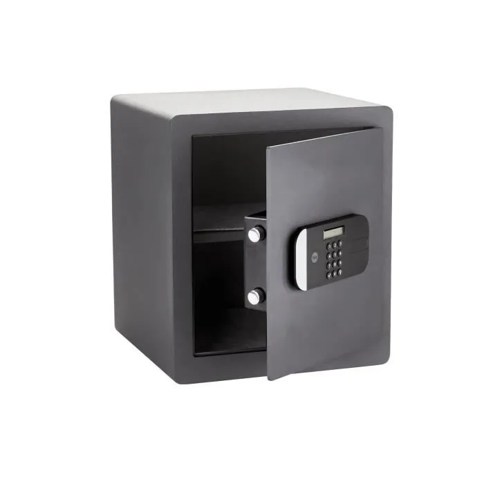 Yale Caja fuerte de alta seguridad con cerradura electrónica y certificación SKG, H.40 x W.35 x D.34 cm (35.5 L) 3 Yale Caja fuerte de alta seguridad con cerradura electrónica y certificación SKG, H.40 x W.35 x D.34 cm (35.5 L) 3