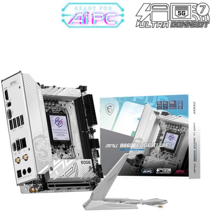 MPG B860I EDGE TI WIFI (B860.S1851.mITX.DDR5) 1